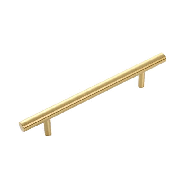 Brass Gold Cabinet Pull Handle - 7.4 in. (187mm) Bar Pull | Elegant Hardware for Cabinets, Drawers