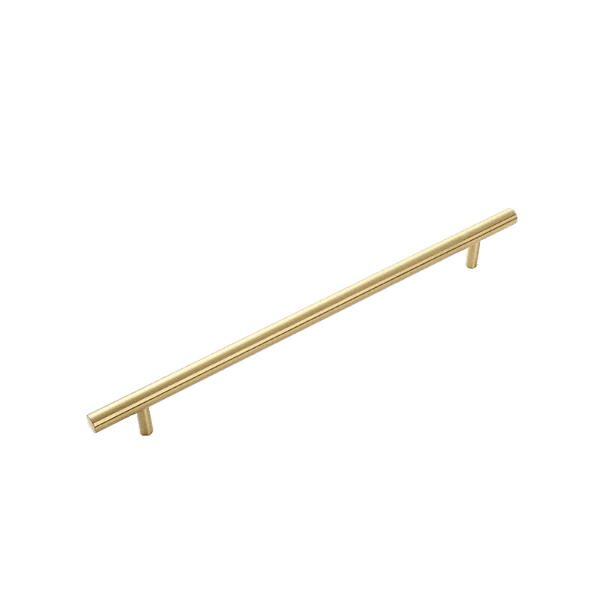 Elegant 15-Inch (380mm) Brass Gold Cabinet Pull Bar