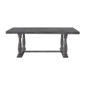 ACME Bernard Dining Table, Weathered Gray Oak