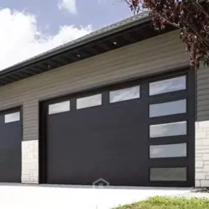 TRGDF001016  Insulated Aluminum Garage Door with Remote Control – Soundproof, Anti-Theft – Standard & Custom Sizes, Colors & Textures