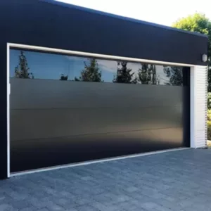 TRGDF001017  Insulated Aluminum Garage Door with Remote Control – Soundproof, Anti-Theft – Standard & Custom Sizes, Colors & Textures