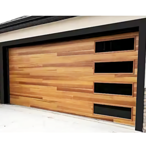 TRGDF00102  Insulated Aluminum Garage Door with Remote Control – Soundproof, Anti-Theft – Standard & Custom Sizes, Colors & Textures