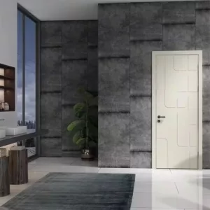 TRINPAD00131 – Premium Lacquered Interior Door | High-Gloss Finish, Scratch-Resistant, Custom Size & Color, MDF/Plywood/Solid Wood