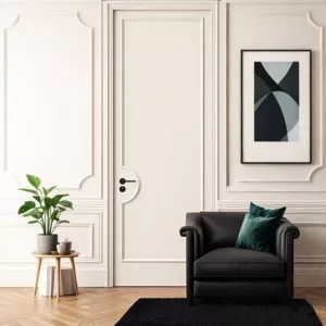 TRINPAD00141 – Premium Lacquered Interior Door | High-Gloss Finish, Scratch-Resistant, Custom Size & Color, MDF/Plywood/Solid Wood