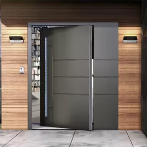 TRPVD021 – Premium Rotating Pivot Entry Door | Solid Wood, Aluminum, or Stainless Steel | Made to Order