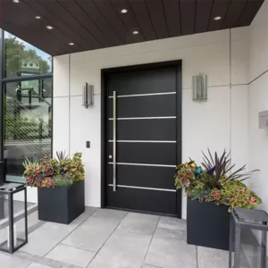 TRPVD024 – Premium Rotating Pivot Entry Door | Solid Wood, Aluminum, or Stainless Steel | Made to Order