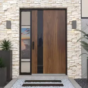 TRPVD026 – Premium Rotating Pivot Entry Door | Solid Wood, Aluminum, or Stainless Steel | Made to Order