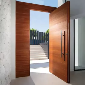 TRPVD027 – Premium Rotating Pivot Entry Door | Solid Wood, Aluminum, or Stainless Steel | Made to Order