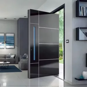 TRPVD028 – Premium Rotating Pivot Entry Door | Solid Wood, Aluminum, or Stainless Steel | Made to Order