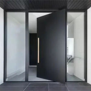TRPVD031 – Premium Rotating Pivot Entry Door | Solid Wood, Aluminum, or Stainless Steel | Made to Order