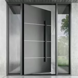TRPVD032 – Premium Rotating Pivot Entry Door | Solid Wood, Aluminum, or Stainless Steel | Made to Order
