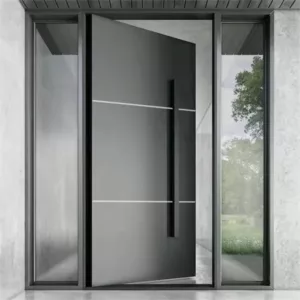 TRPVD034 – Premium Rotating Pivot Entry Door | Solid Wood, Aluminum, or Stainless Steel | Made to Order