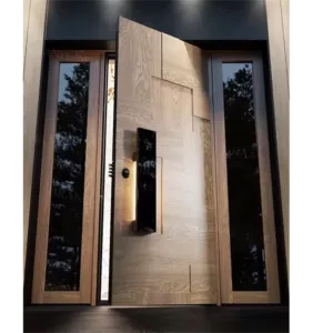 TRPVD037 – Premium Rotating Pivot Entry Door | Solid Wood, Aluminum, or Stainless Steel | Made to Order