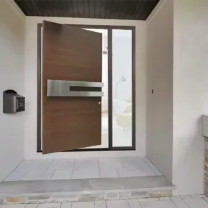 TRPVD040 – Premium Rotating Pivot Entry Door | Solid Wood, Aluminum, or Stainless Steel | Made to Order