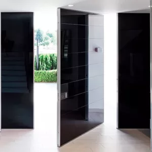 TRPVD006 – Premium Rotating Pivot Entry Door | Solid Wood, Aluminum, or Stainless Steel | Made to Order
