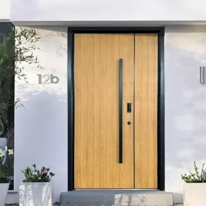TRPVD008 – Premium Rotating Pivot Entry Door | Solid Wood, Aluminum, or Stainless Steel | Made to Order