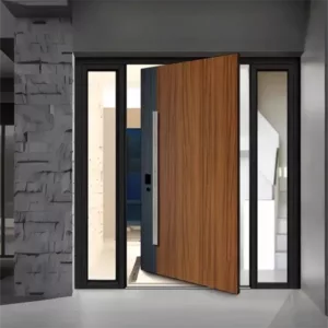 TRPVD017 – Premium Rotating Pivot Entry Door | Solid Wood, Aluminum, or Stainless Steel | Made to Order