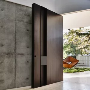 TRPVD018 – Premium Rotating Pivot Entry Door | Solid Wood, Aluminum, or Stainless Steel | Made to Order