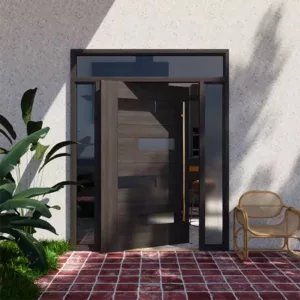 TRPVD041 – Premium Rotating Pivot Entry Door | Solid Wood, Aluminum, or Stainless Steel | Made to Order
