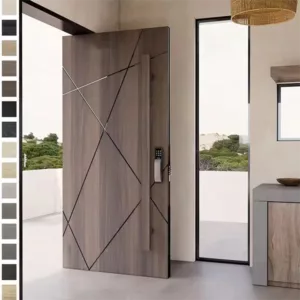 TRPVD046 – Premium Rotating Pivot Entry Door | Solid Wood, Aluminum, or Stainless Steel | Made to Order