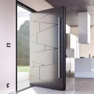 TRPVD054 – Premium Rotating Pivot Entry Door | Solid Wood, Aluminum, or Stainless Steel | Made to Order