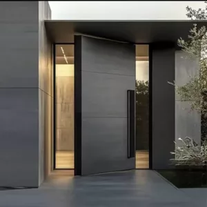 TRPVD061 – Premium Rotating Pivot Entry Door | Solid Wood, Aluminum, or Stainless Steel | Made to Order