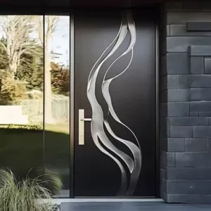 TRPVD065 – Premium Rotating Pivot Entry Door | Solid Wood, Aluminum, or Stainless Steel | Made to Order