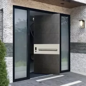 TRPVD071 – Premium Rotating Pivot Entry Door | Solid Wood, Aluminum, or Stainless Steel | Made to Order
