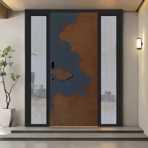 TRPVD072 – Premium Rotating Pivot Entry Door | Solid Wood, Aluminum, or Stainless Steel | Made to Order