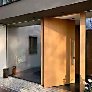 TRPVD074 – Premium Rotating Pivot Entry Door | Solid Wood, Aluminum, or Stainless Steel | Made to Order
