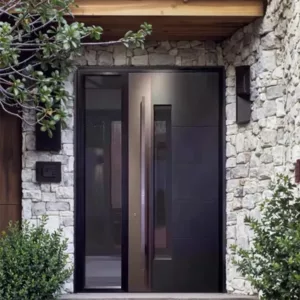 TRPVD077 – Premium Rotating Pivot Entry Door | Solid Wood, Aluminum, or Stainless Steel | Made to Order
