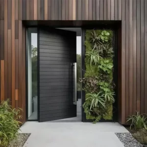 TRPVD085 – Premium Rotating Pivot Entry Door | Solid Wood, Aluminum, or Stainless Steel | Made to Order