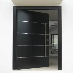 TRPVD086 – Premium Rotating Pivot Entry Door | Solid Wood, Aluminum, or Stainless Steel | Made to Order
