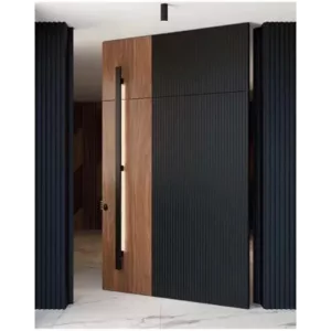 TRPVD097 – Premium Rotating Pivot Entry Door | Solid Wood, Aluminum, or Stainless Steel | Made to Order