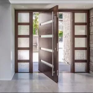 TRPVD098 – Premium Rotating Pivot Entry Door | Solid Wood, Aluminum, or Stainless Steel | Made to Order