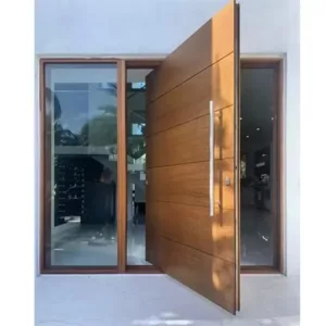 TRPVD099 – Premium Rotating Pivot Entry Door | Solid Wood, Aluminum, or Stainless Steel | Made to Order