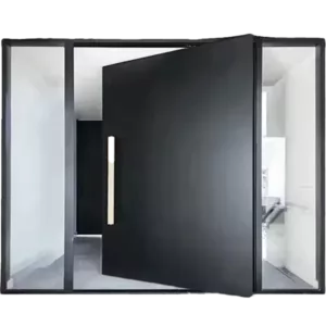 TRPVD101 – Premium Rotating Pivot Entry Door | Solid Wood, Aluminum, or Stainless Steel | Made to Order