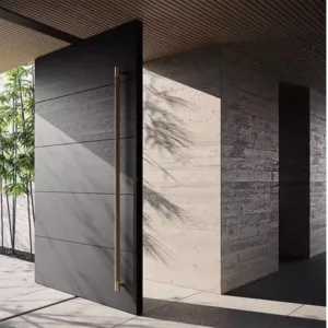 TRPVD108 – Premium Rotating Pivot Entry Door | Solid Wood, Aluminum, or Stainless Steel | Made to Order