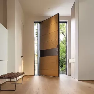 TRPVD109 – Premium Rotating Pivot Entry Door | Solid Wood, Aluminum, or Stainless Steel | Made to Order