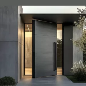 TRPVD110 – Premium Rotating Pivot Entry Door | Solid Wood, Aluminum, or Stainless Steel | Made to Order