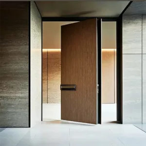 TRPVD111 – Premium Rotating Pivot Entry Door | Solid Wood, Aluminum, or Stainless Steel | Made to Order