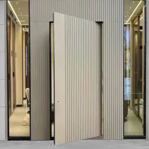 TRPVD122 – Premium Rotating Pivot Entry Door | Solid Wood, Aluminum, or Stainless Steel | Made to Order