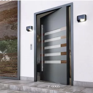 TRPVD123 – Premium Rotating Pivot Entry Door | Solid Wood, Aluminum, or Stainless Steel | Made to Order
