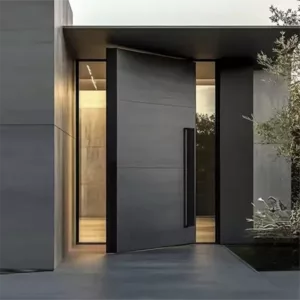 TRPVD131 – Premium Rotating Pivot Entry Door | Solid Wood, Aluminum, or Stainless Steel | Made to Order