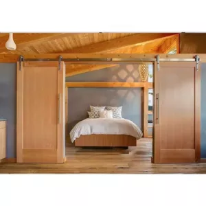 TRWBD061410 Premium Custom Barn Doors - Solid Pine, Waterproof & Low-VOC Finishes