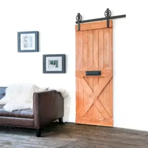 TRWBD061412 Premium Custom Barn Doors - Solid Pine, Waterproof & Low-VOC Finishes