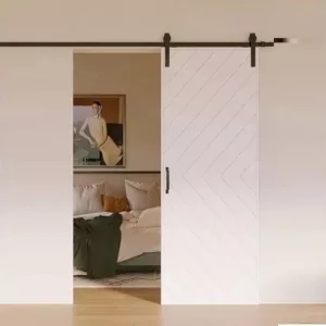 TRWBD061413 Premium Custom Barn Doors - Solid Pine, Waterproof & Low-VOC Finishes