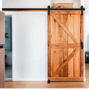 TRWBD061415 Premium Custom Barn Doors - Solid Pine, Waterproof & Low-VOC Finishes