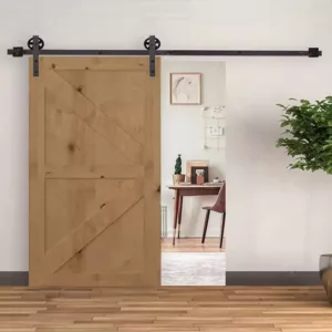TRWBD061417 Premium Custom Barn Doors - Solid Pine, Waterproof & Low-VOC Finishes