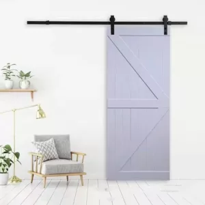 TRWBD06142 Premium Custom Barn Doors - Solid Pine, Waterproof & Low-VOC Finishes